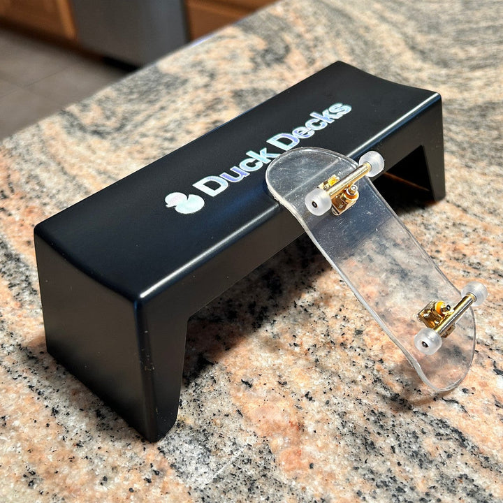 FlatFace Fingerboards Skate Shop Bench - 6.2 Inches - Fingerboard Bench by Duck Decks