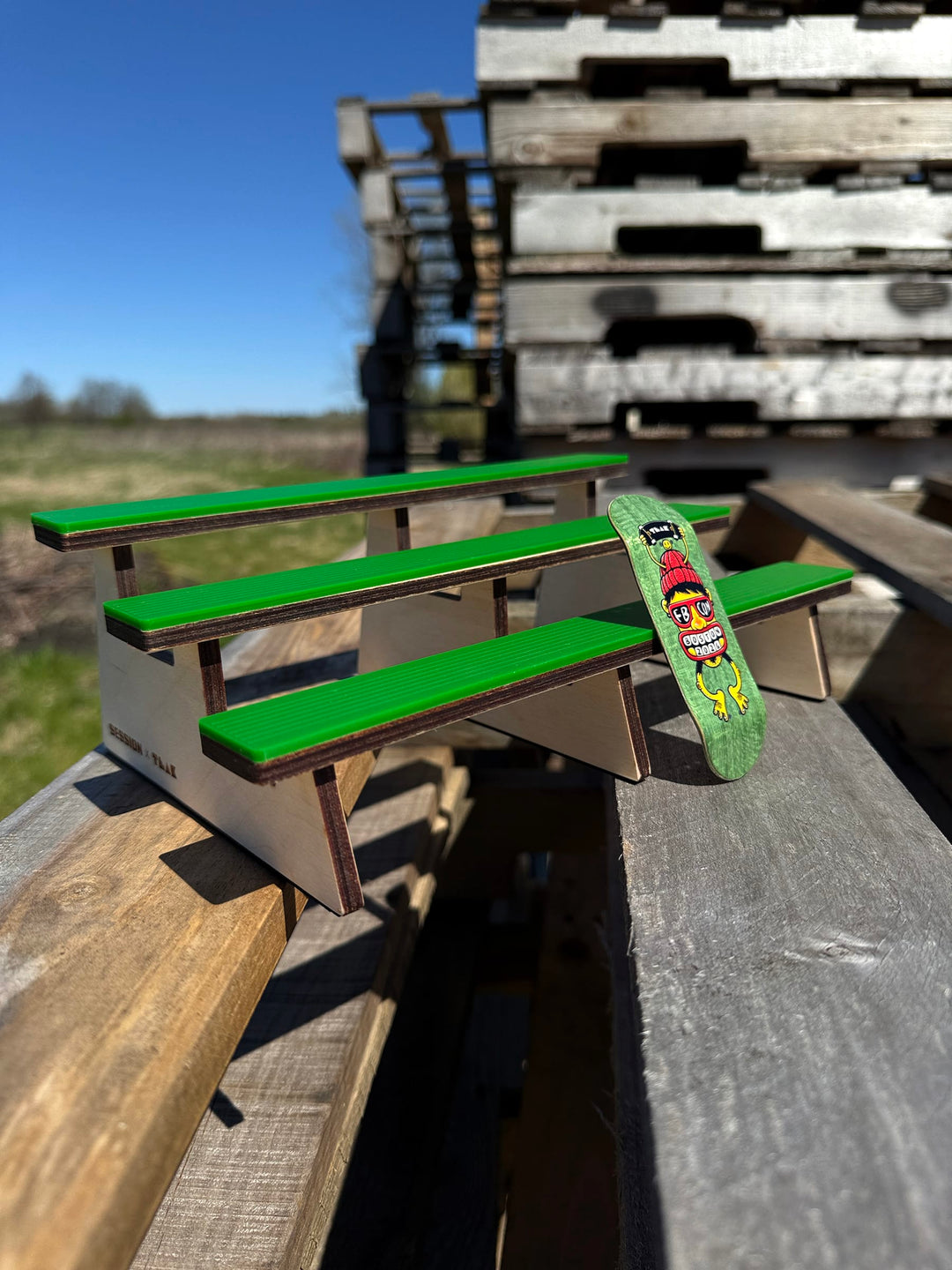 Session Fingerboards Session Obstacle - The Bleachers - FBCON Limited Edition Colorway