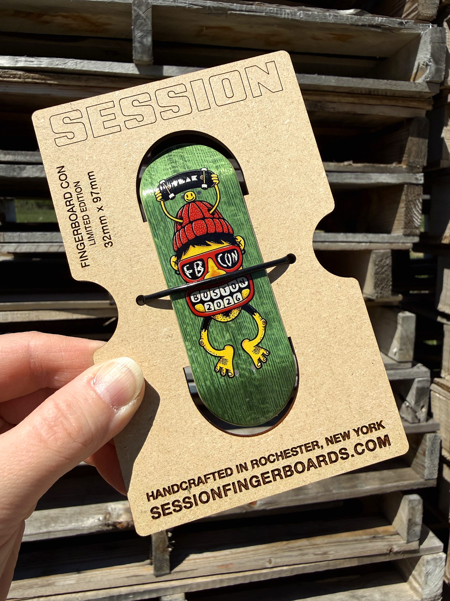 Session x Teak x Tuibz Deck - FBCON Limited Edition - 32mm or 34mm