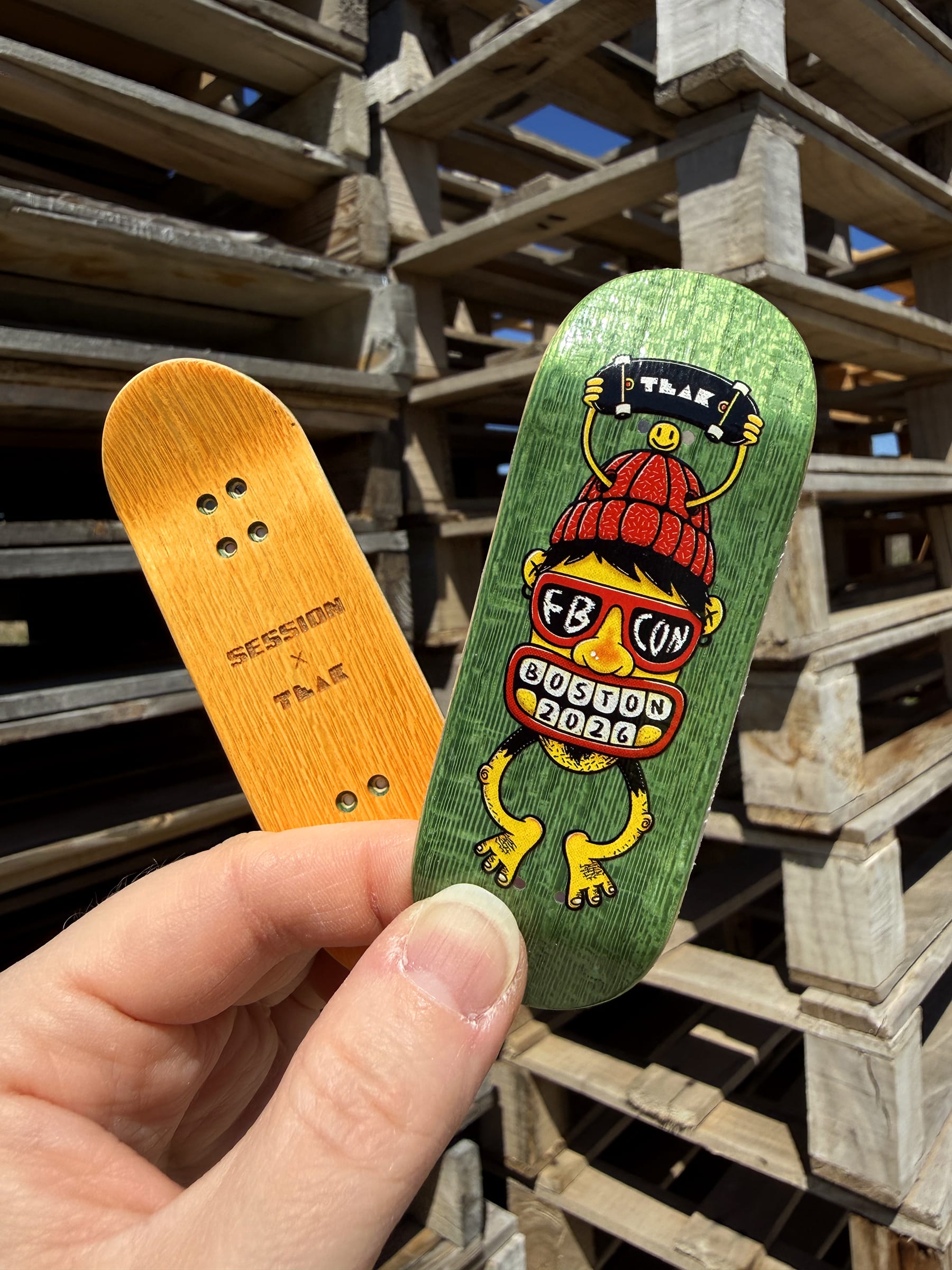 Linguaphone Method ジュニアコース・基本コース　セット Session x Teak x Tuibz Deck - FBCON Limited Edition - 32mm or 34mm