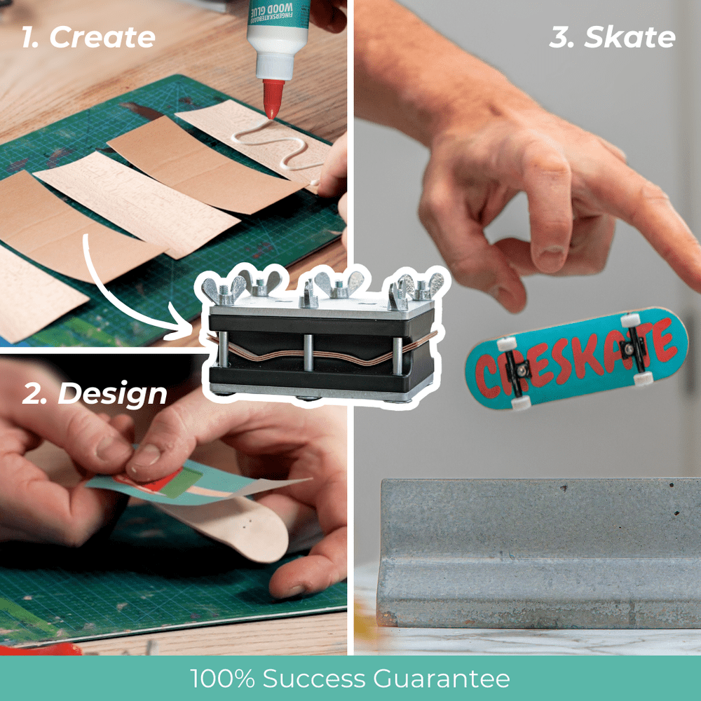 Construction Finger Rack Fingerboard Construction Kit For Beginners - Includes Fingerboard Mold ...