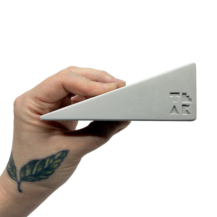 Teak Tuning - Monument Series BLEM Monument Series Concrete Lowboy 1.5 Kicker Ramp, Medium - 4" Long, 1.5" Tall - "Sterling Gray" Colorway - FINAL SALE