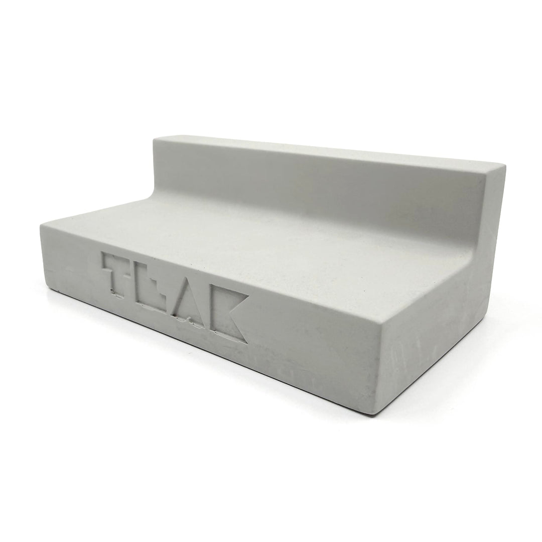 Teak Tuning - Monument Series Monument Series Concrete Ledge Obstacle - 5.5" Long, 3" Tall - "Sterling Gray" Colorway