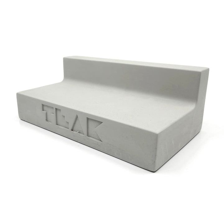 Teak Tuning - Monument Series Monument Series Concrete Ledge Obstacle - 5.5" Long, 3" Tall - "Sterling Gray" Colorway