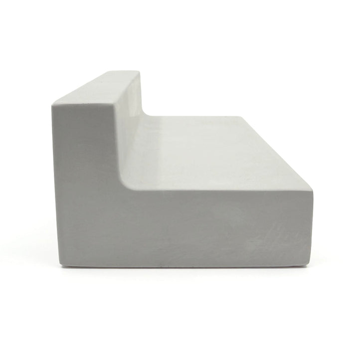 Teak Tuning - Monument Series Monument Series Concrete Ledge Obstacle - 5.5" Long, 3" Tall - "Sterling Gray" Colorway