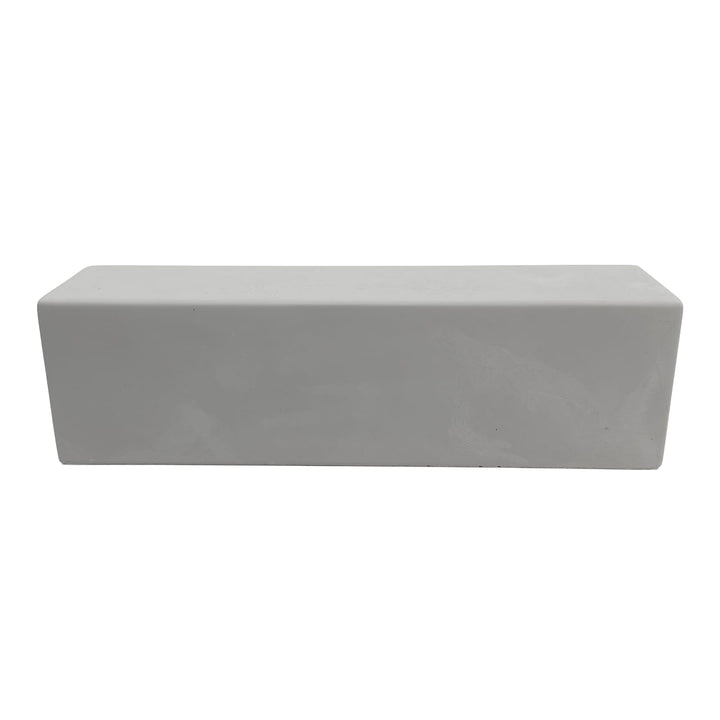 Teak Tuning - Monument Series BLEM Monument Series Concrete Straight "Bread" Loaf Obstacle - 7" Long, 2" Tall - "Sterling Gray" Colorway - FINAL SALE