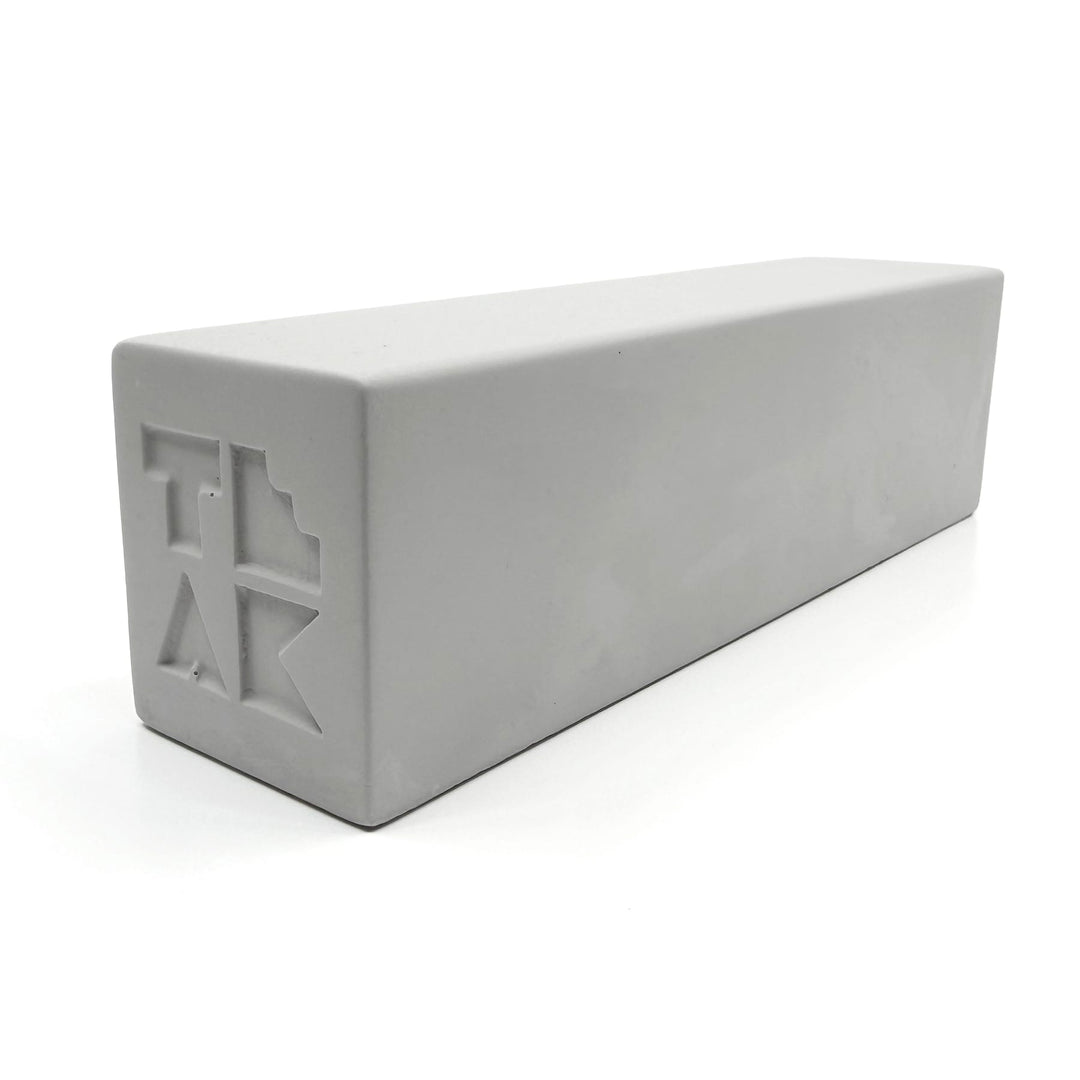 Teak Tuning - Monument Series BLEM Monument Series Concrete Straight "Bread" Loaf Obstacle - 7" Long, 2" Tall - "Sterling Gray" Colorway - FINAL SALE