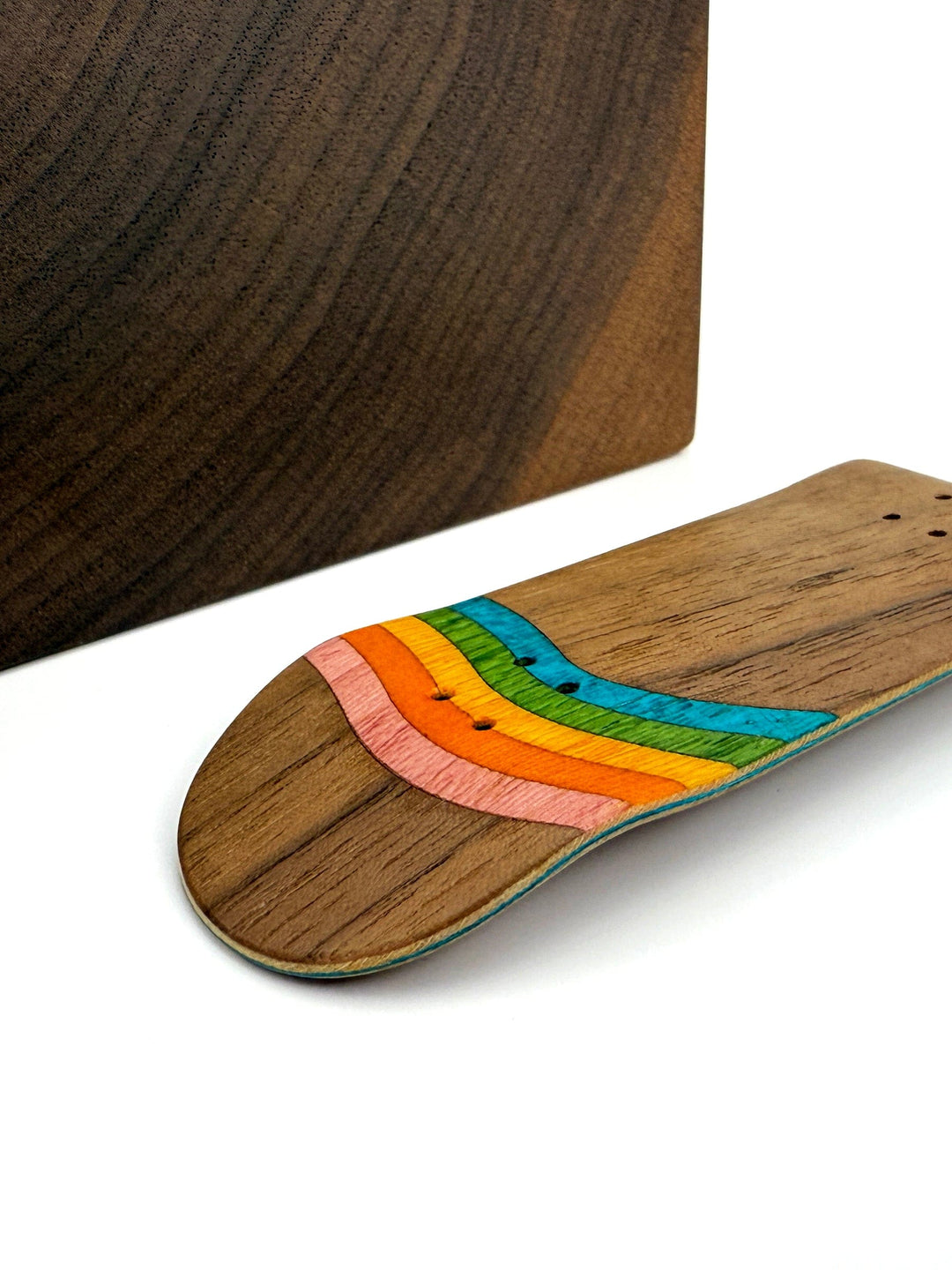 Session Fingerboards SESSION Limited Edition Handcrafted Stripe Split Ply Wooden Deck - 34mm x 97mm