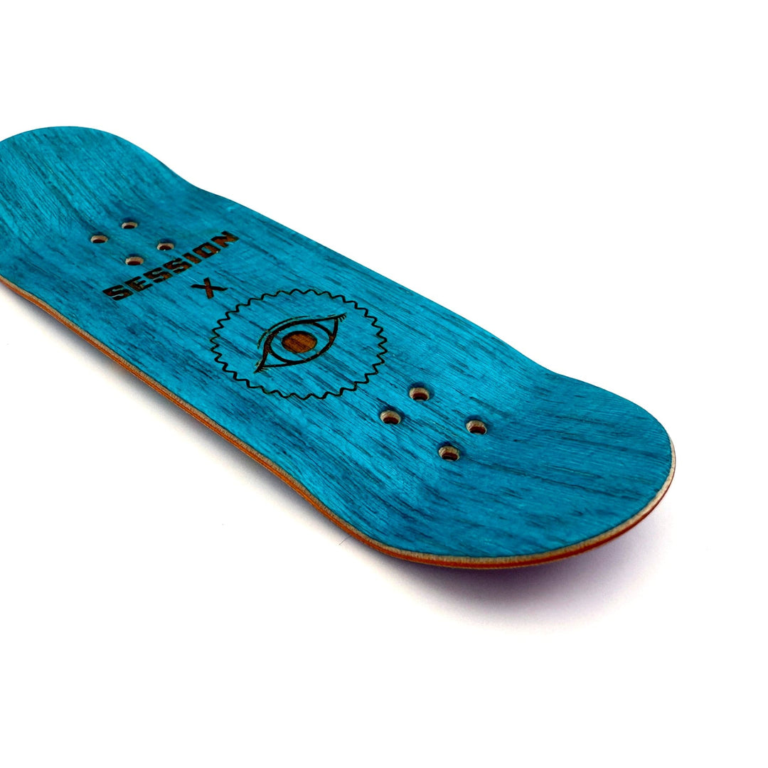 Session Fingerboards SESSION x TUIBZ Collab Decks - LOUD (Blue) - 32mm OR 34mm