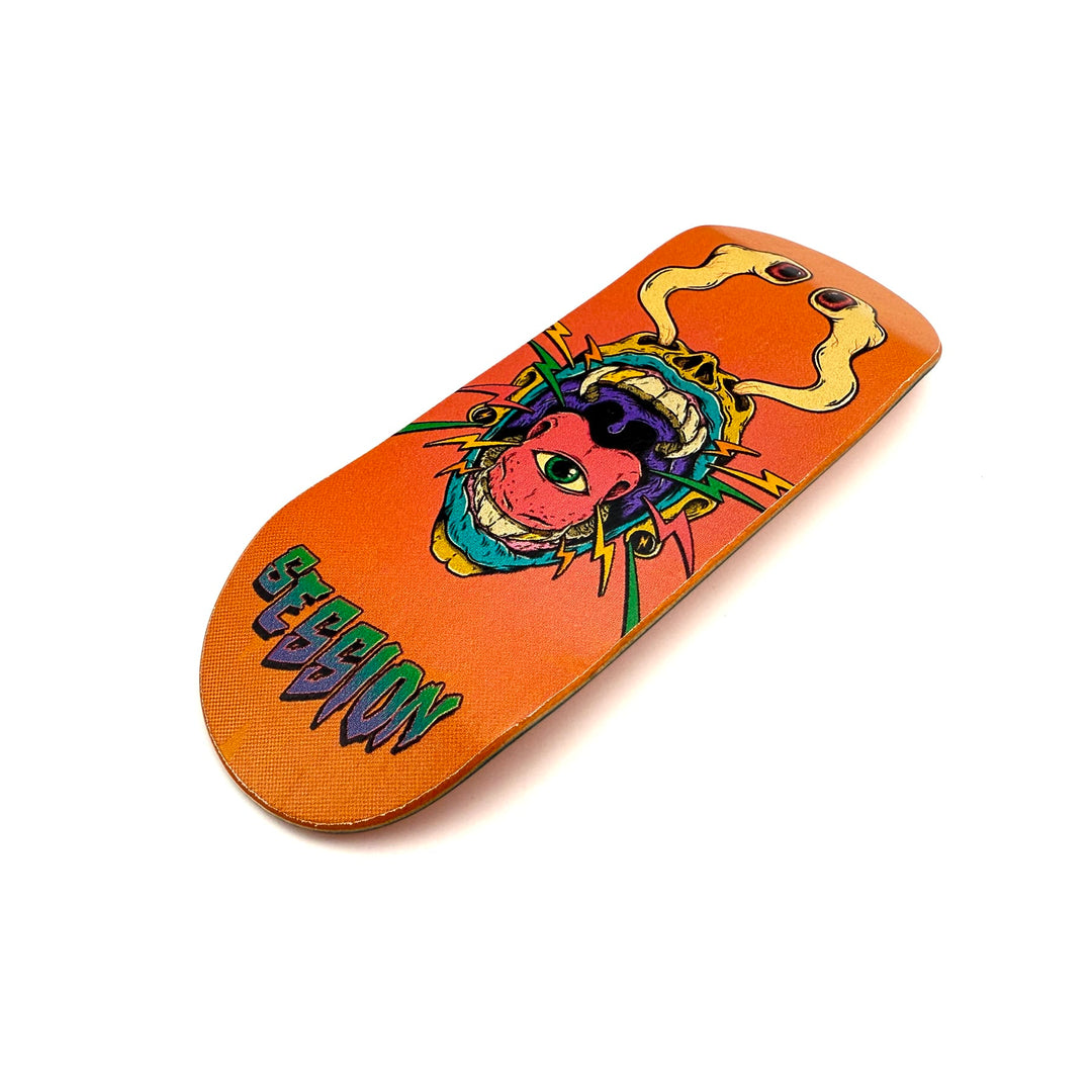 Session Fingerboards BLEM Session x TUIBZ Collab Deck - Random Graphic - Slightly Warped Blem Deck - FINAL SALE