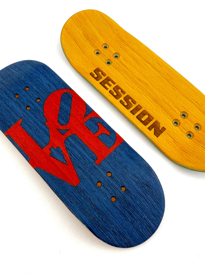 Session Fingerboards SESSION Philly LOVE Park Split Ply Deck - 32mm OR 34mm