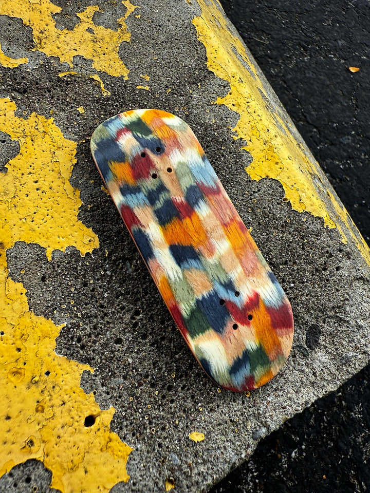 Session Fingerboards SESSION Patchwork Handcrafted Wooden Deck - 32mm OR 34mm