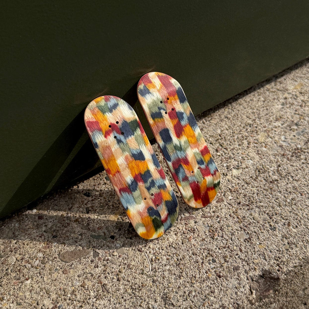Session Fingerboards SESSION Patchwork Handcrafted Wooden Deck - 32mm OR 34mm