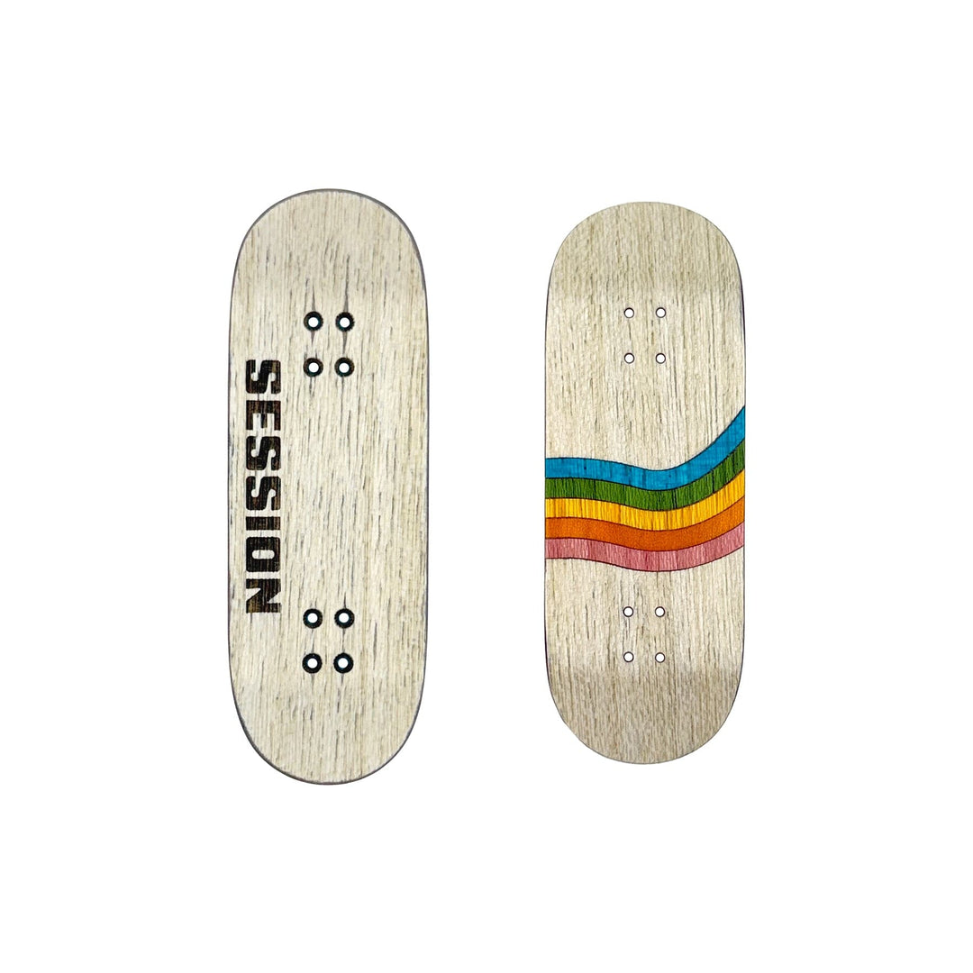 Session Fingerboards SESSION Stripe Split Ply Wooden Deck (Pearl Version) - 32mm OR 34mm