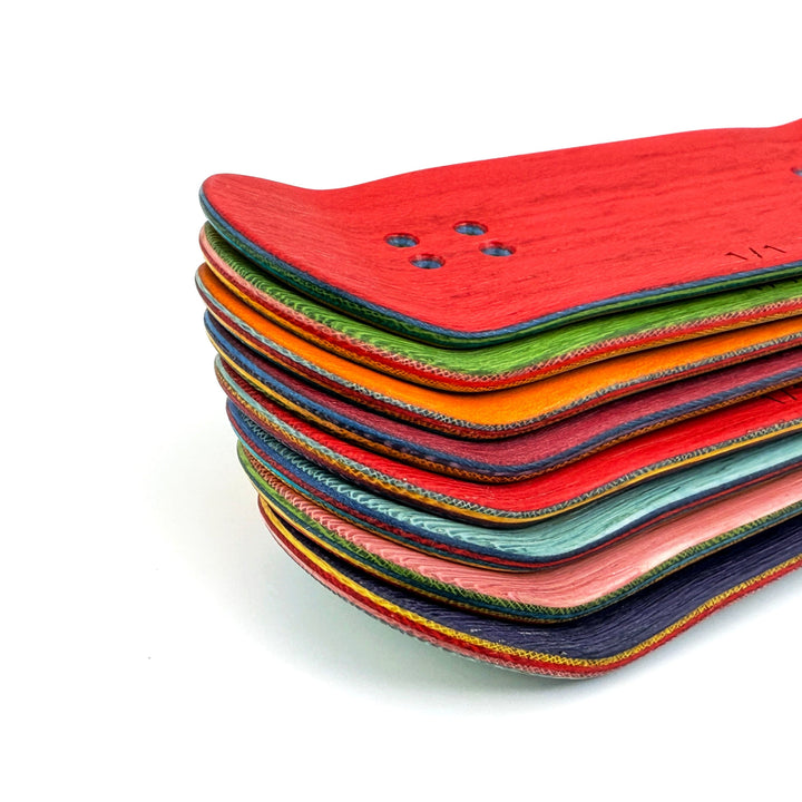 Session Fingerboards SESSION Limited Edition Multicolor Wooden Deck - 34mm x 97mm