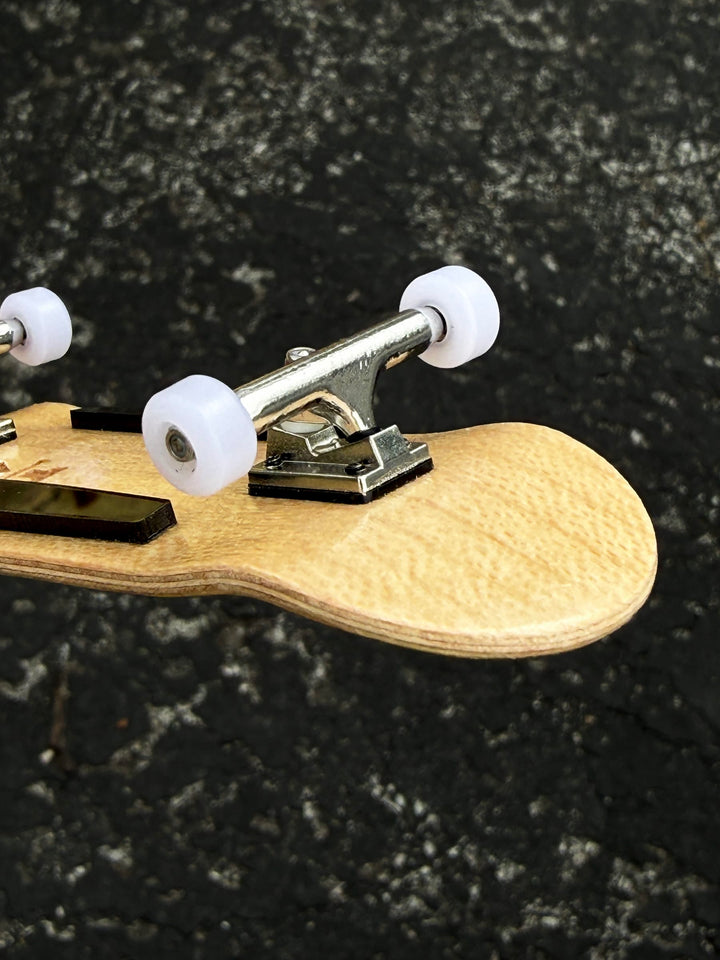 Teak Tuning Acrylic Slim Riser Pad Kit (Includes 8 Long Screws) - Pitch Black