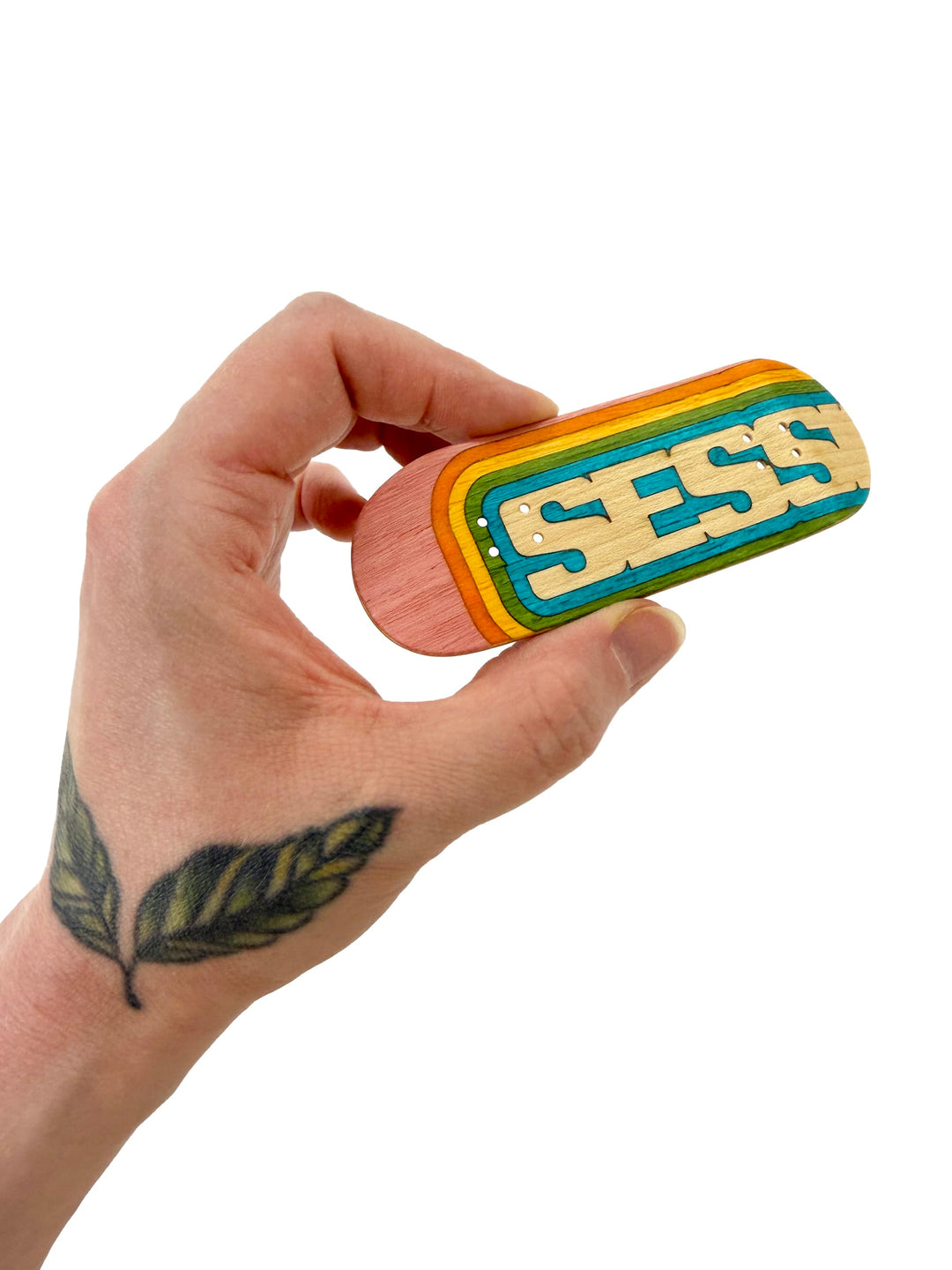 Session Fingerboards Limited Edition Session Anniversary Handcrafted Split Ply Wooden Deck - 34mm x 97mm