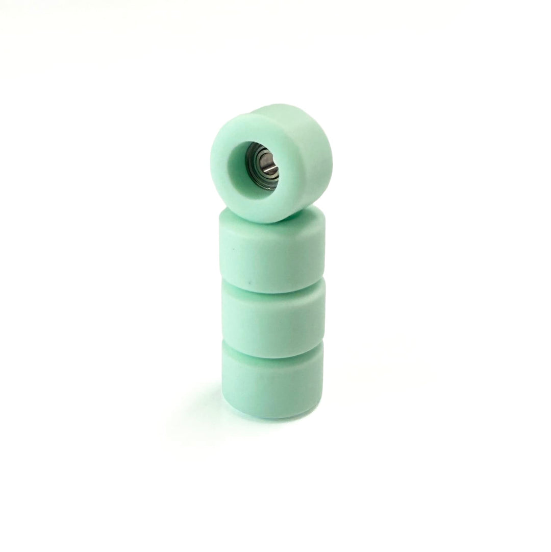 Session Fingerboards Limited Edition Session Anniversary Apex New Street Wheels, "Melted Mint Chip Ice Cream" - 71D - ABEC-9 Bearings