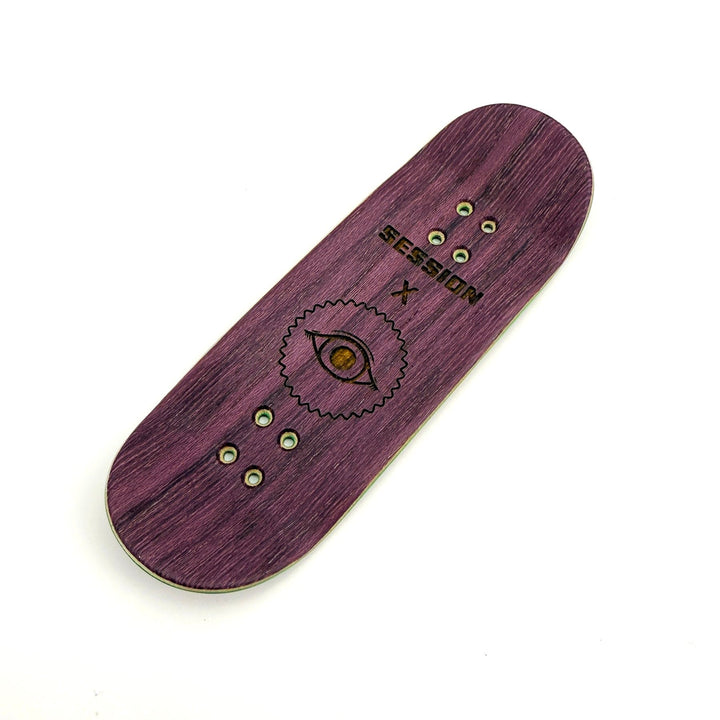 Session Fingerboards SESSION x TUIBZ Collab Decks - SHOCK (Teal) - 32mm OR 34mm
