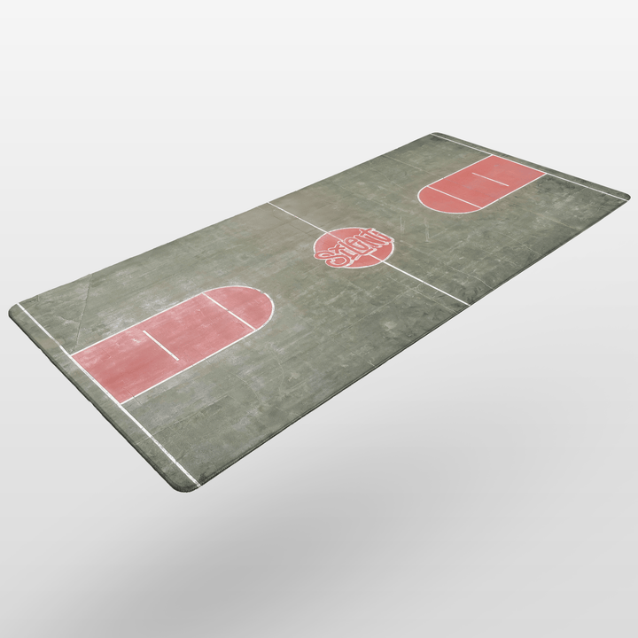 Silent Obstacles Silent Basketball Court, Full Court - Quiet Fingerboard Surface Pad