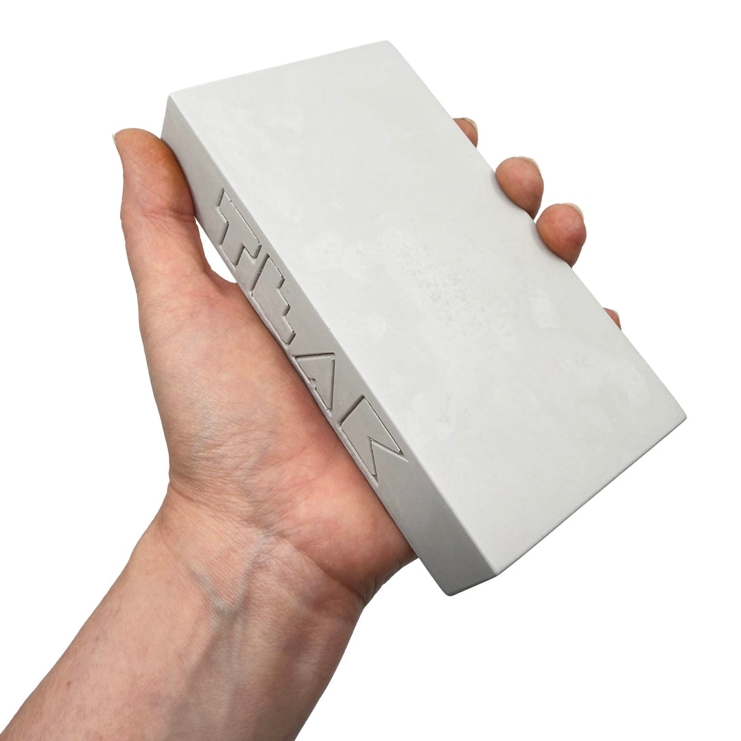 Teak Tuning - Monument Series Monument Series Concrete - "Big Slab" Manual Pad - 7" Long, 3" Wide - Sterling Gray Colorway