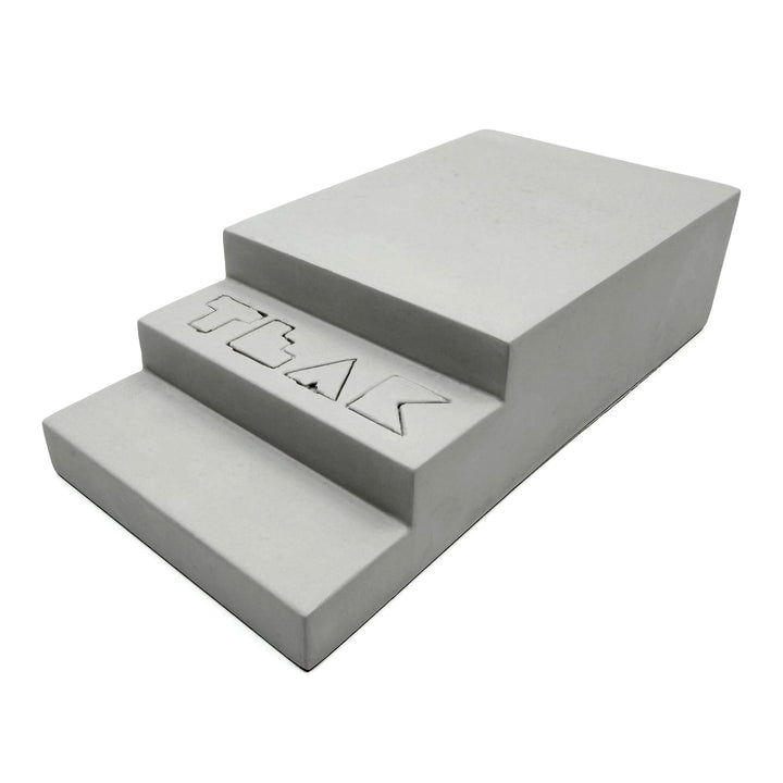 Teak Tuning - Monument Series Monument Series Concrete - "The Stoop" Manual Pad Stairs - 6" Long, 3" Wide - Sterling Gray Colorway