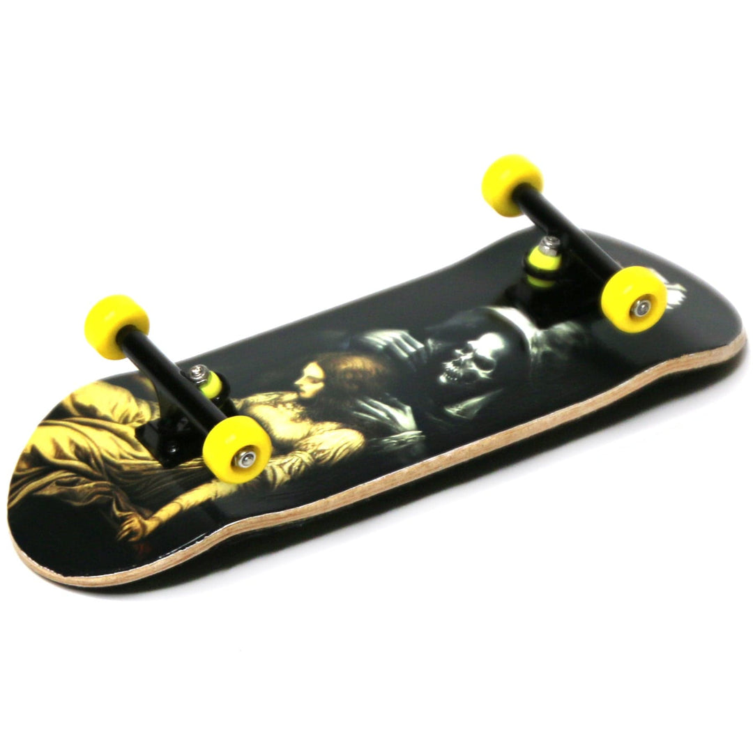Teak Tuning 34mm Prolific Gen2 Fingerboard Complete - "The Visit" Graphic - Gen2 Prodigy Trucks + Pro Duro Bubble Bushings