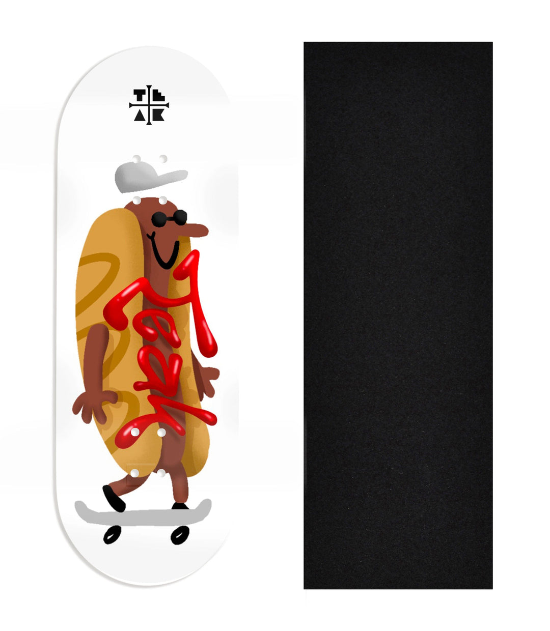 Heat Transfer Graphic Wooden Fingerboard Deck, Design Contest 2024 Win ...