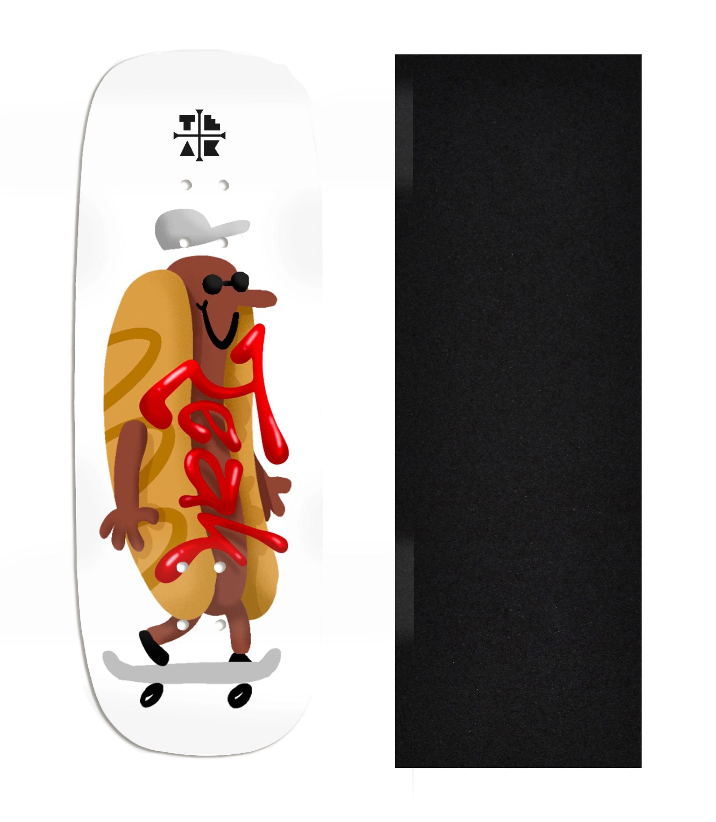 Heat Transfer Graphic Wooden Fingerboard Deck, Design Contest 2024