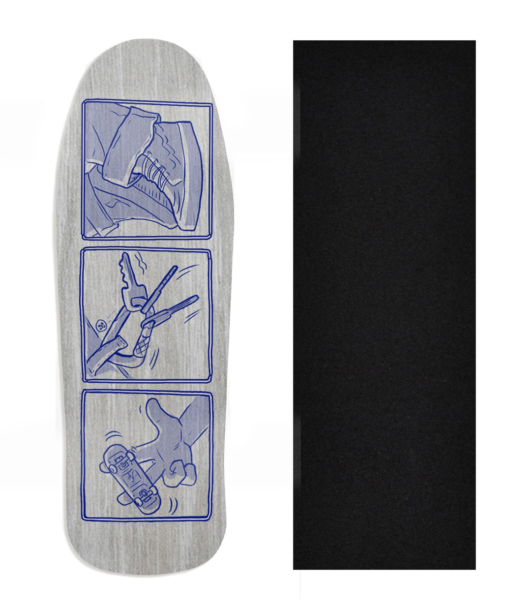 Teak Tuning Heat Transfer Graphic Wooden Fingerboard Deck, Design Contest 2025 Winner, @flamingtunapictures - "The Essentials" Carlsbad Cruiser Deck