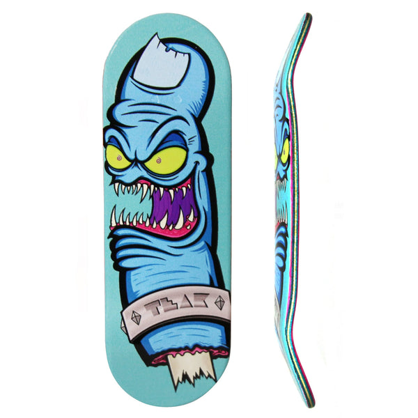【neru design works】 muku no deck TOPOカモ 34mm Prolific Gen2 Fingerboard Complete - 