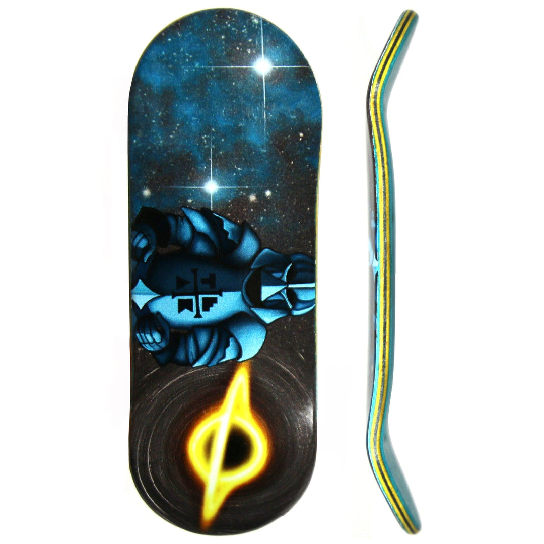 Teak Tuning Flow Series Wooden Deck - Knightfall Vader Pro Model Graphic   - 34x96mm with Colorful Plies