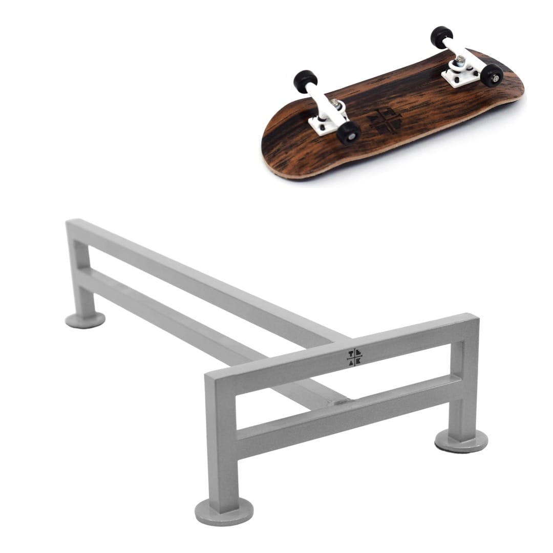 Teak Tuning The Challenge T Rail Combo - Gen2 Fingerboard Complete + Steel T Rail