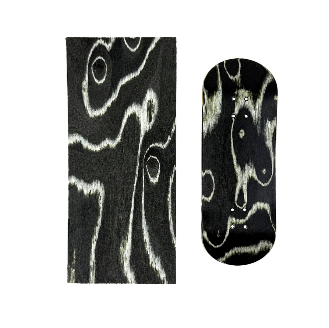 Teak Tuning Pro Fingerboards Mixed Veneer Pack - 5 Sheets of Unique Veneer for Making Fingerboard Decks