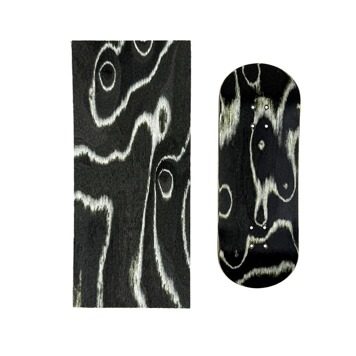 Teak Tuning Pro Fingerboards Mixed Veneer Pack - 5 Sheets of Unique Veneer for Making Fingerboard Decks