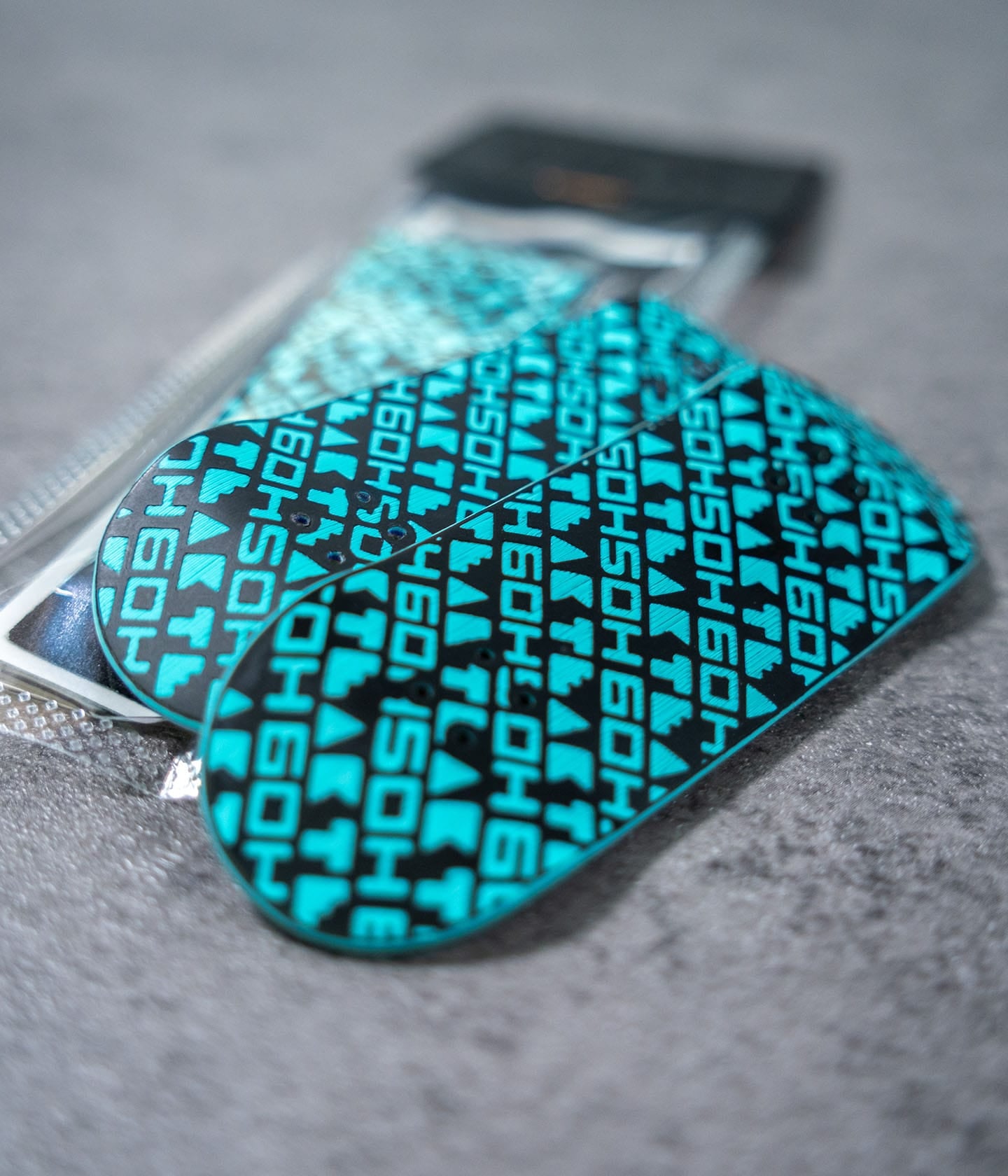 Teak x 6oh5oh 3D Printed Fingerboard Deck, Teal – Teak Tuning Pro