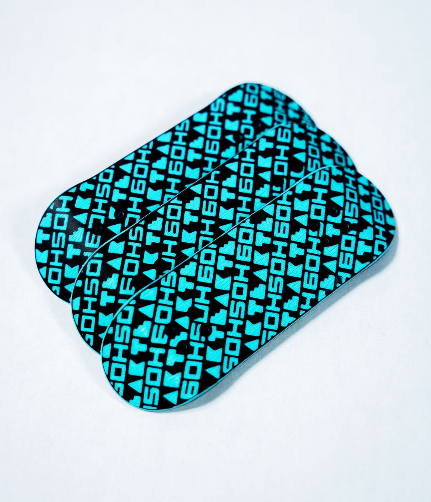 Teak x 6oh5oh 3D Printed Fingerboard Deck, Teal – Teak Tuning Pro