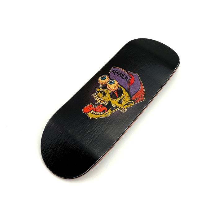 Session Fingerboards SESSION x TUIBZ Collab Decks - BROKEN (Black) - 32mm OR 34mm