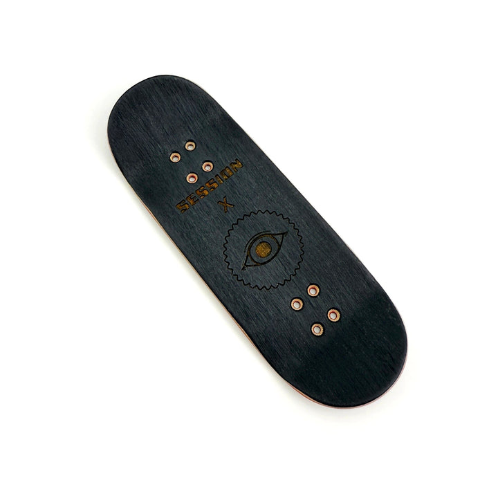 Session Fingerboards SESSION x TUIBZ Collab Decks - BROKEN (Black) - 32mm OR 34mm