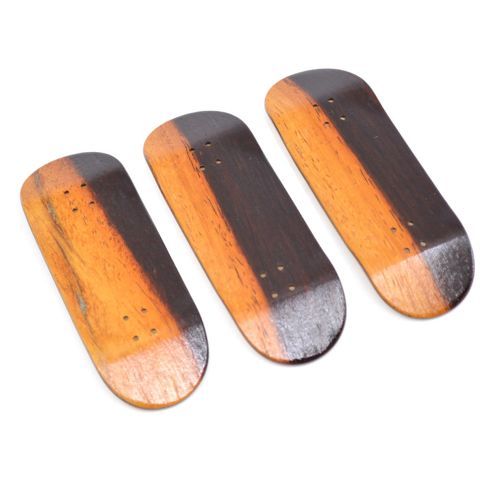 Teak Tuning Pro Fingerboards NEW Artisan Pro Series Handcrafted Wooden Deck - 32x97mm or 34x97mm - Two Tone Edition