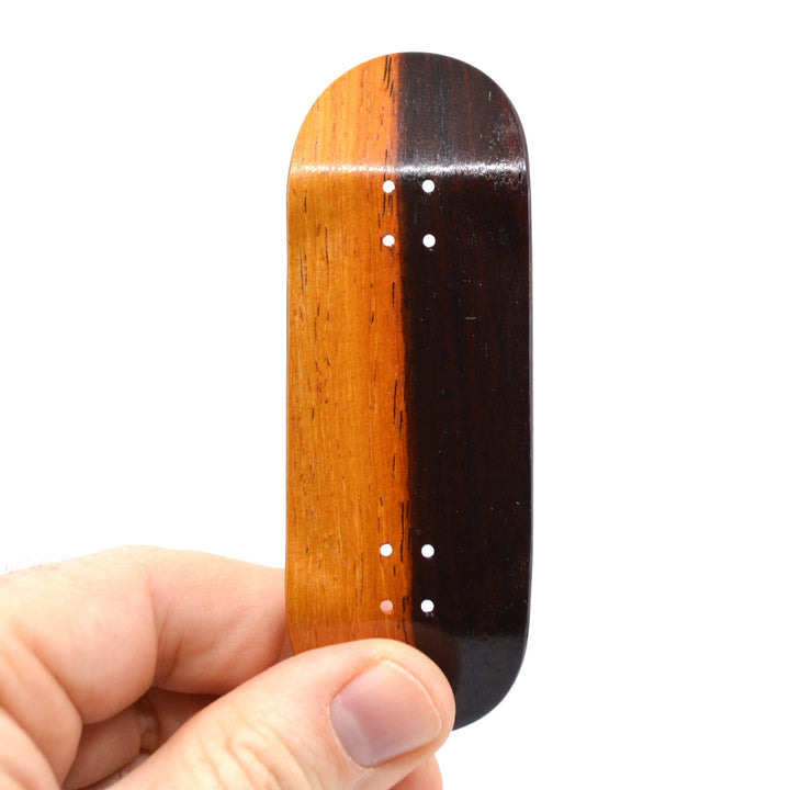Teak Tuning Pro Fingerboards NEW Artisan Pro Series Handcrafted Wooden Deck - 32x97mm or 34x97mm - Two Tone Edition