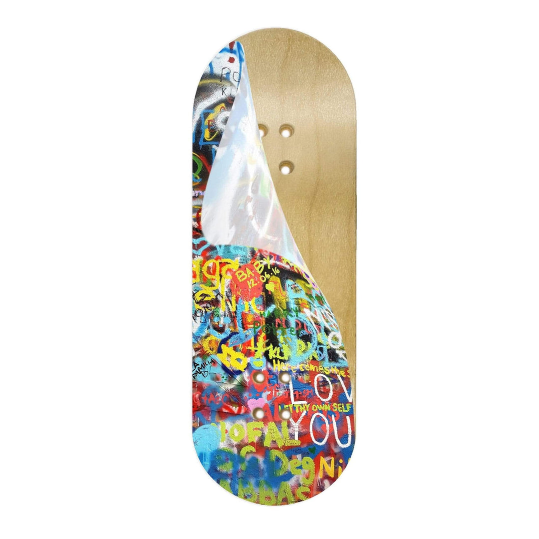 Teak Tuning "Graffiti Wall" Deck Graphic Wrap - 35mm x 110mm