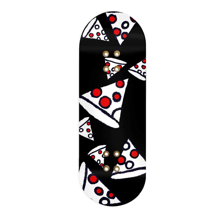 Teak Tuning "Pizza Frenzy" WellVentions Collaboration Deck Graphic Wrap - Designed by Isabela (age 14) - 35mm x 110mm