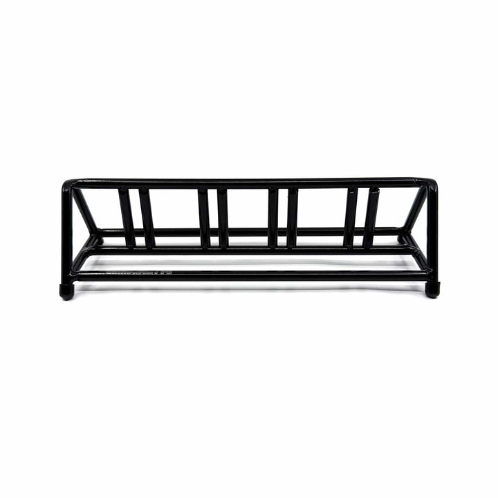 Teak Tuning Pro Fingerboards GrindRight Realistic Bike Rack Fingerboard Rail - 8 Inches - Black Edition
