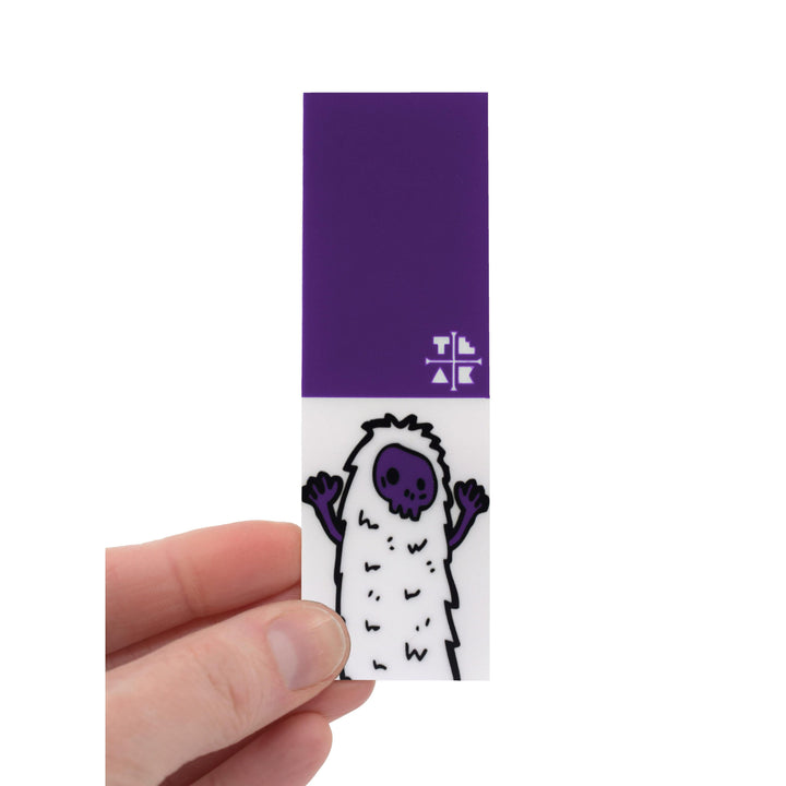 Teak Tuning "Purple Yeti" Deck Graphic Wrap (Transparent Background) - 35mm x 110mm