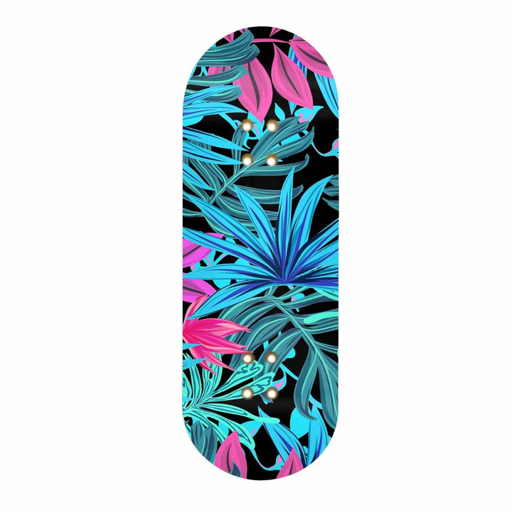 Teak Tuning Limited Edition "Vibrant Leaves" Deck Graphic Wrap - 35mm x 110mm