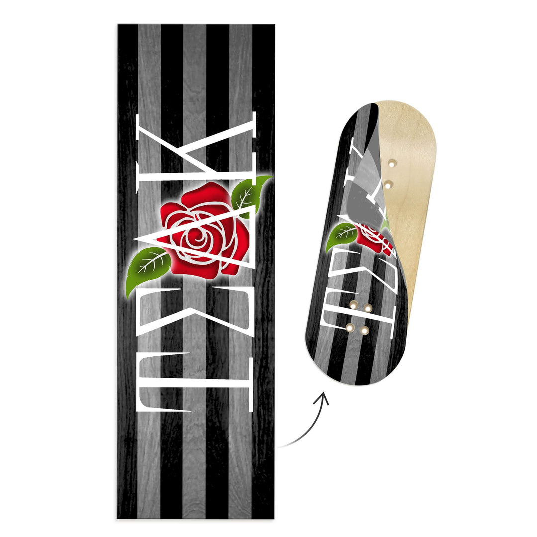 Teak Tuning "Petal Power" WellVentions Collaboration Deck Graphic Wrap - Designed by A'Niyah (age 16) - 35mm x 110mm