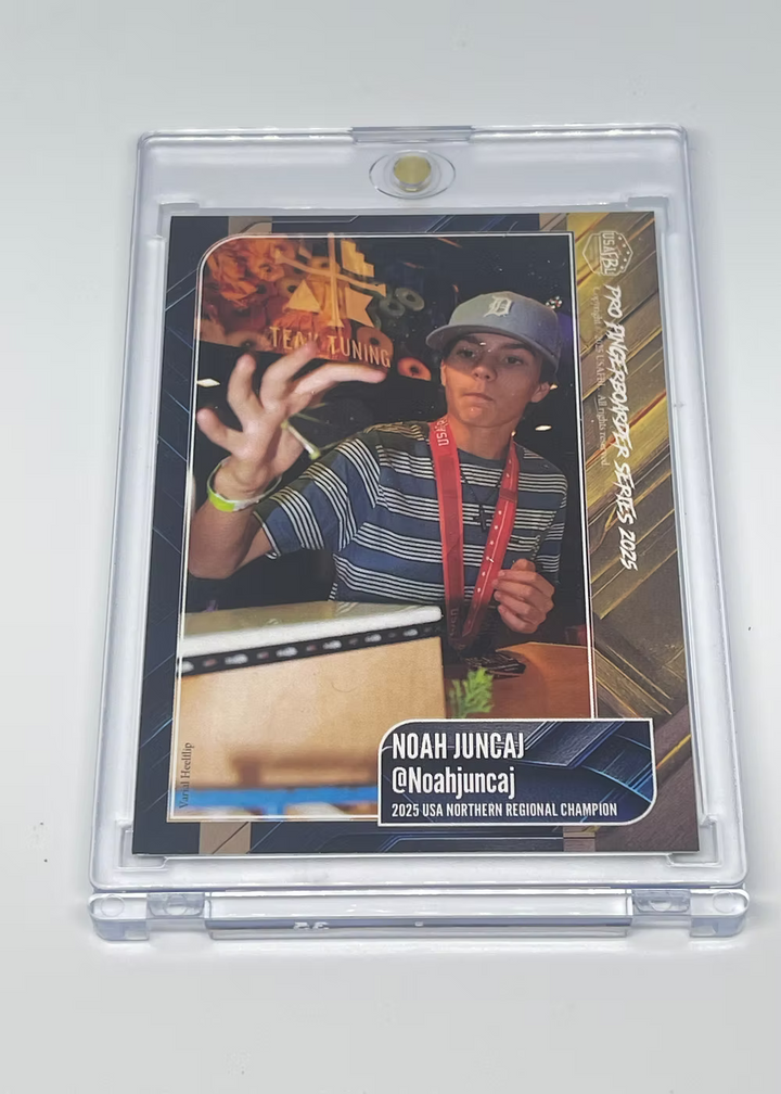 USAFBL 2025 Pro Fingerboard Trading Cards - Individual Collector Cards in Cases