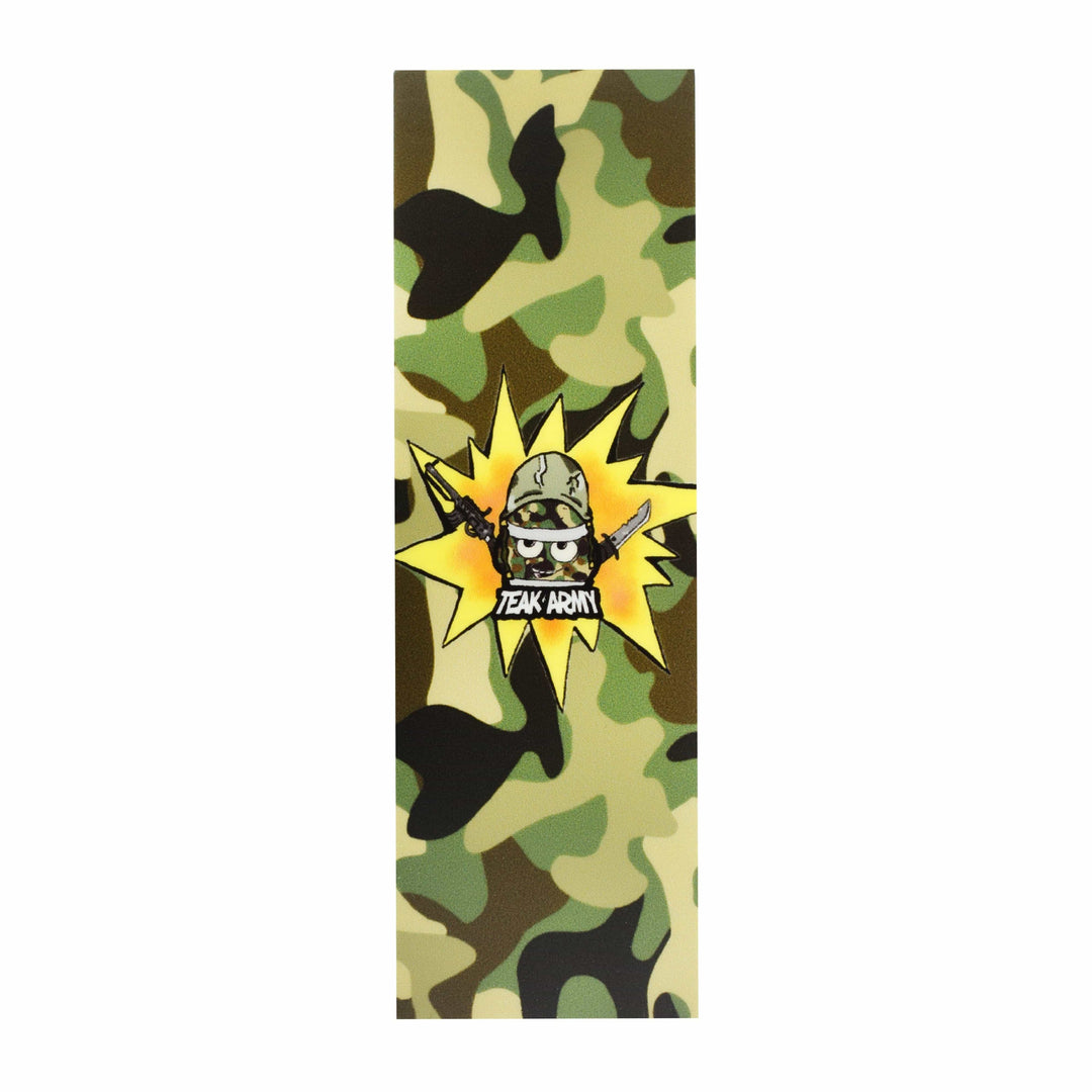 Teak Tuning "Teak Army Camo" Deck Graphic Wrap - 35mm x 110mm
