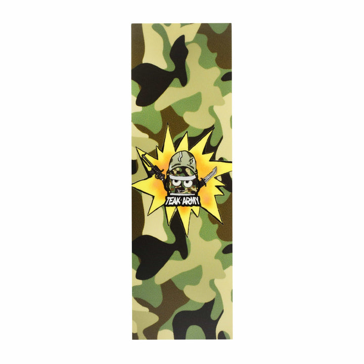 Teak Tuning "Teak Army Camo" Deck Graphic Wrap - 35mm x 110mm